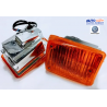 CUARTOS FRONTALES COMBI 1600 1800 VW 1972-2005 COLOR AMBAR JUEGO  2 PIEZA  OEM. 45VW