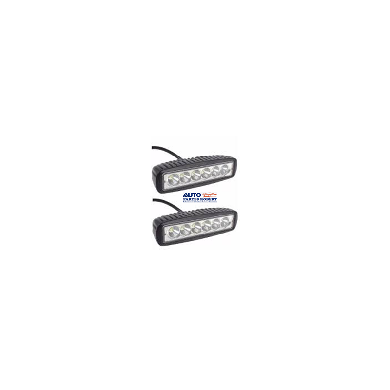 FARO LED RECTANGULAR CON 6 HYPERLED 3 WATS 12V  FA-LH106