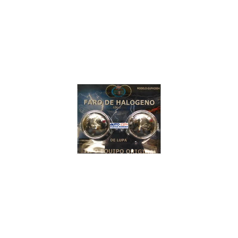 FAROS HALOGENO UNIVERSAL DE PRESENCIA CON LUPA EXCELENTE ILUMINACION  OEM. GUFH2004B FA516C