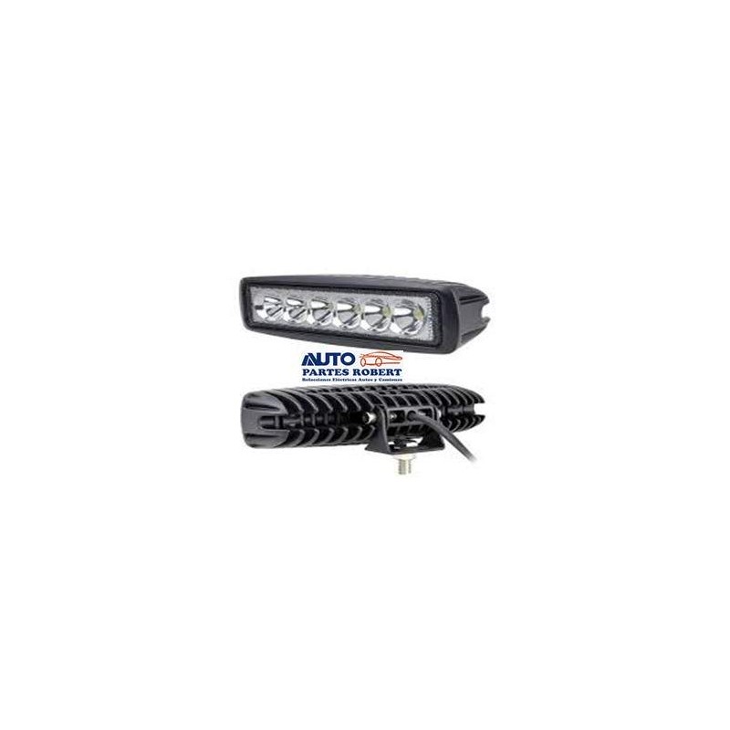 FAROS LED RECTANGULAR 6 FOCOS HYPERLET CON DOS FUNCIONES FIJO Y ESTROBO  FAL60118WF-CVT