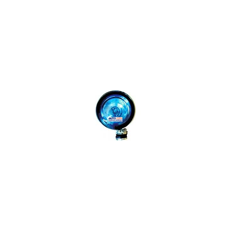 FAROS YACMAN 4 PULGADAS  CROMO COLOR AZUL  JGO 2-PZ
