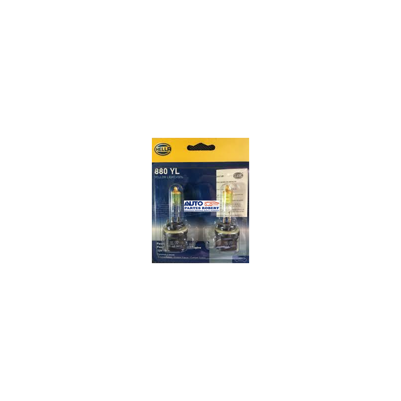 FOCO 880 YELLOW XTREME 27W JUEGO 2 PIEZAS HELLA