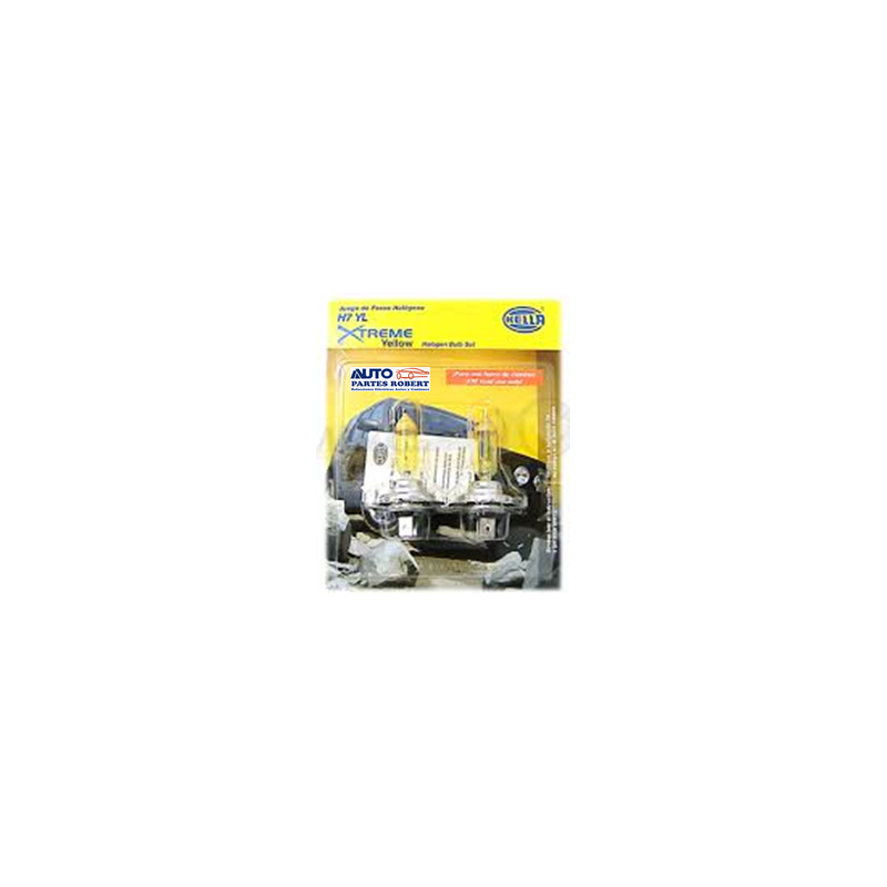 FOCO H7 12V TODO TERRENO HELLA YELLOW XTREME  OEM.