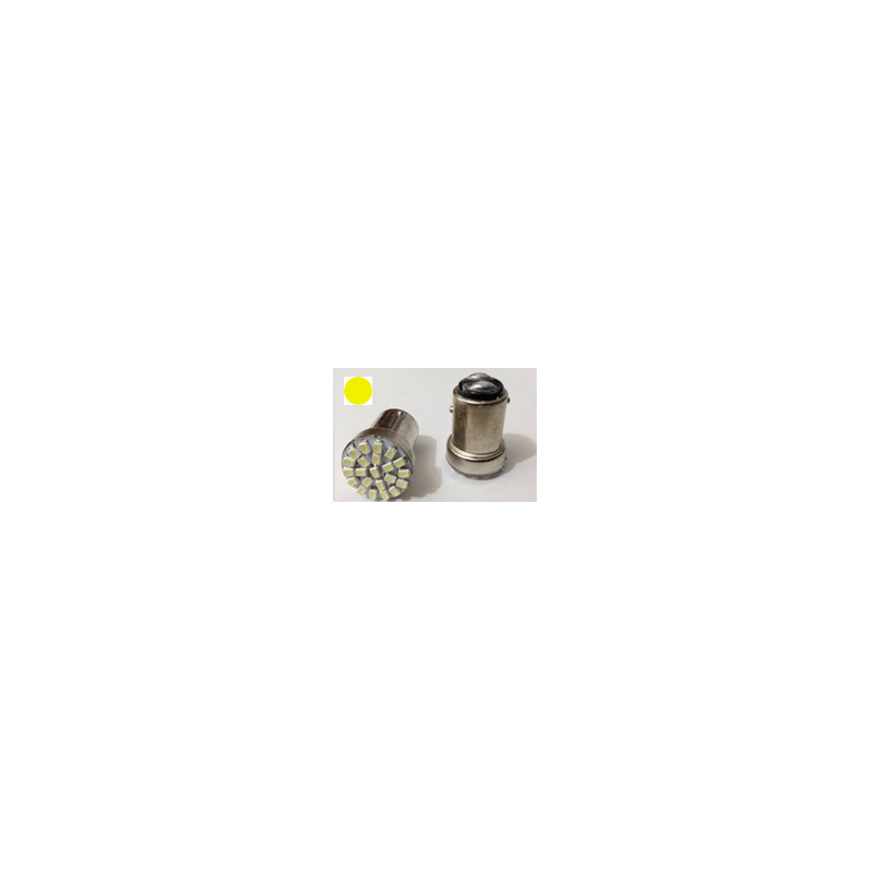 FOCO LED 1034 2 PATAS DISPAREJAS PLANO  COLOR AMARILLO