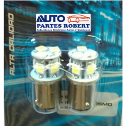 FOCO LED 1176 2 POLOS PATAS PAREJAS COLOR BLANCO  8 HYPERLET
