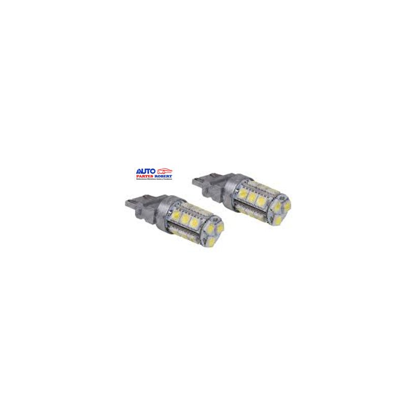 FOCO LED 3157 COLOR BLANCO 2 FILAMENTOS  OEM.