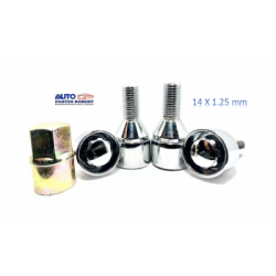 BIRLO SEGURIDAD MINI COOPER SUZUKI PEUGEOT FIAT NEON BMW MEDIDA 14 X 1.25 mm OEM.