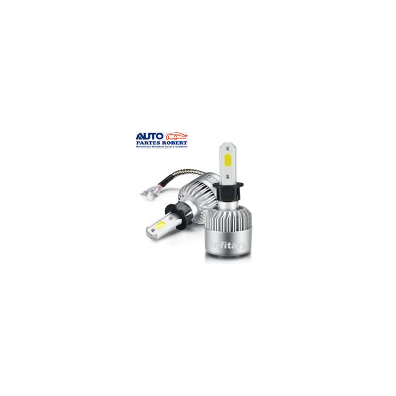 FOCO LED H3 12V 35W JUEGO 2 PZ 6000K 3800LMS