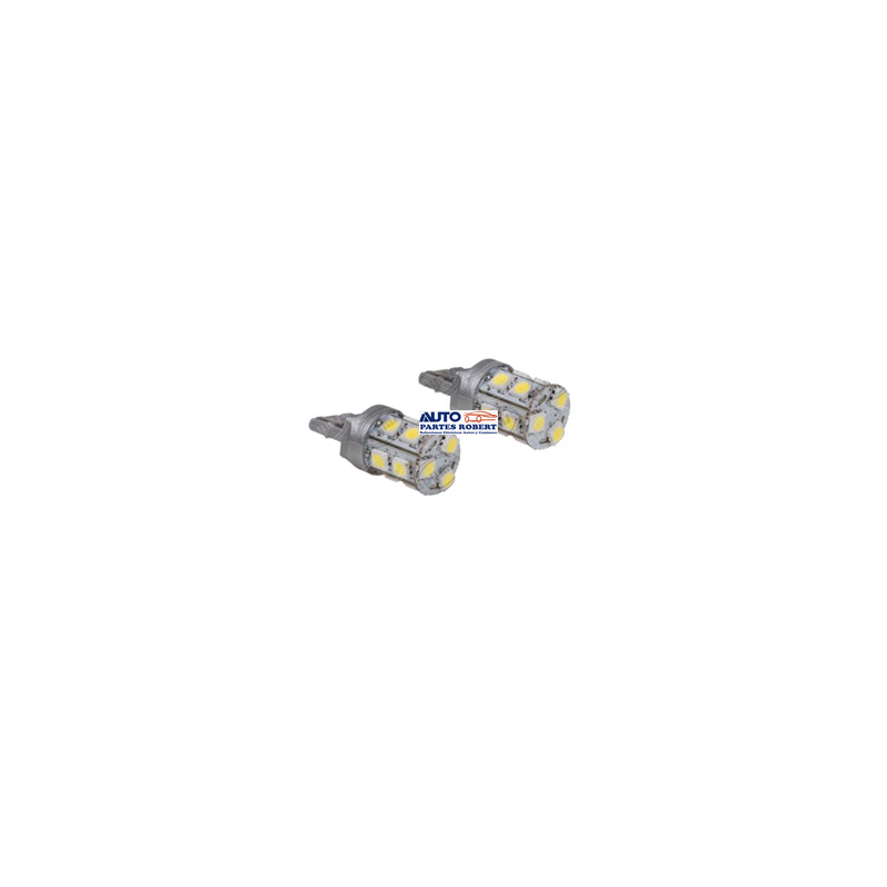 FOCO LED URVAN MAZDA HONDA 7440 TIPO T20 SMD 13 HYPERLED COLOR BLANCO 1 FUNCION  JUEGO 2 PIEZAS