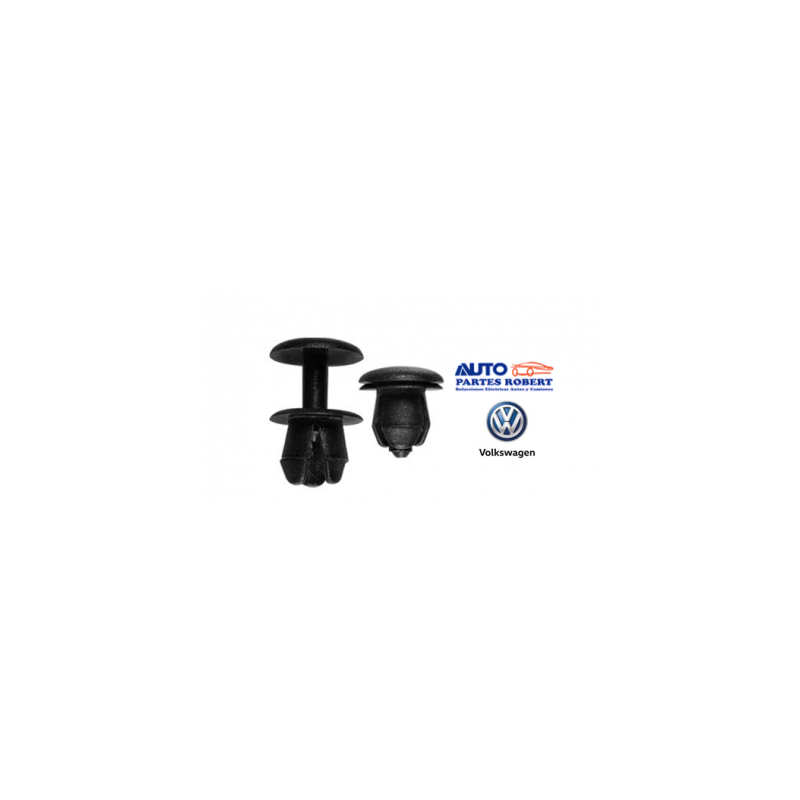 GRAPA PARA CANTONERA GOLF JETTA A3 DE ENSAMBLE DE 2 PIEZAS OEM.