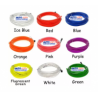 LUZ LED HILO FLEXIBLE LUZ NEON DJ BAR USA BATERIAS AA IDEAL PARA TRABAJOS ECOLARES  3 METROS DE LARGO 3 FUNCIONES CON CONTROL ON