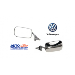 ESPEJO VW SEDAN LATERAL CROMADO LADO DERECHO CALIDAD TIPO ORIGINAL  OEM.