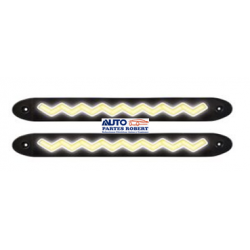 LUZ LED RIGIDA LUZ FIJA BLANCA Y DIRECCIONAL AMBAR