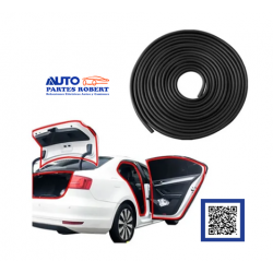 MOLDURA UNIVERSAL PARA PUERTAS AUTO CERVATIN COLOR NEGRO OEM.  OEM.
