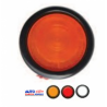 PLAFON REDONDO FOCO CAMBIABLE AHULADO COLOR ROJO 4  OEM. 4-P ROJO