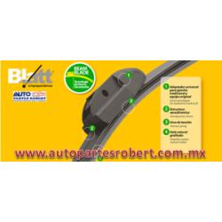 PLUMA 16  BLATT TIPO BANANA 1 PIEZA TEC-ALEMANA