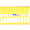 TIRA LED OAVALADA COLOR AMARILLA EXCELENTE ILUMINACION  MEDIDA 8.5X3.5 12 VOLTS  OEM. MODULO 29Y