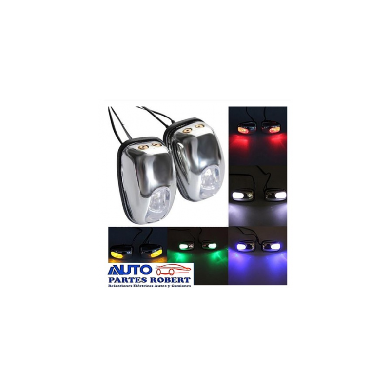 CHISGUETEROS CON LUZ COLOR VERDE UNIVERSAL  OEM.