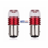 FOCO LED 1034 2 PATAS DISPAREJAS CON ESTROBO 2 FUNCIONES COLOR ROJO OEM.