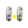 FOCO LED 1141 COLOR AMBAR CON ESTROBO  OEM.