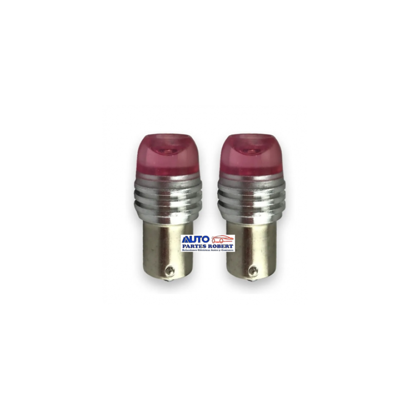 FOCO LED 1141 COLOR ROJO CON ESTROBO  OEM.