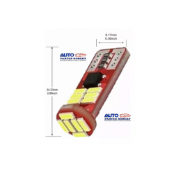 FOCO LED 158 18 HYPER LED COLOR BLANCO CON CAMBUS EXCELENTE ILUMINACION   OEM. T10 LED CAMBUS