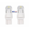 FOCO LED 7443 URVAN MAZDA COLOR BLANCO 2 FUNCIONES  JUEGO 2 PIEZAS  OEM.