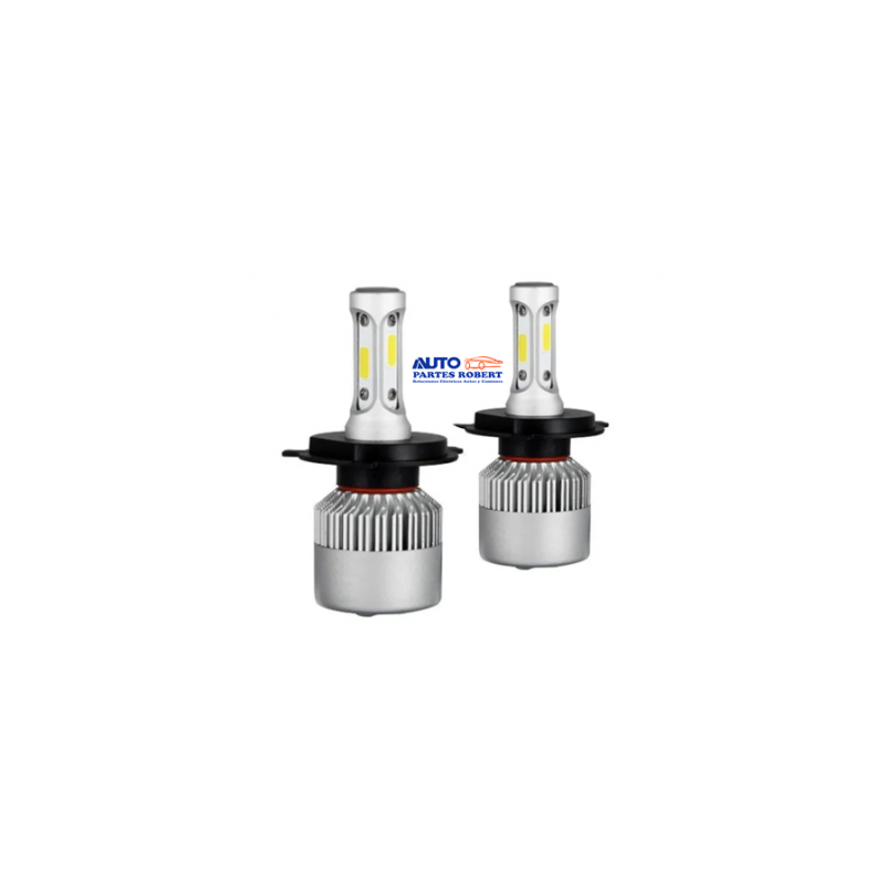 FOCO LED H4 3 CARAS SPEED PRIME EXCELENTE ILUMINACION 5000 LUMENS COLOR DE LUZ BLANCA  OEM.