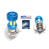 FOCO LED H4 6 CARAS DE ILUMINACION IDEAL PARA MOTOCICLETA O AUTOS COMPACTOS LED COB ALTA ILUMINACION  OEM. LED COB
