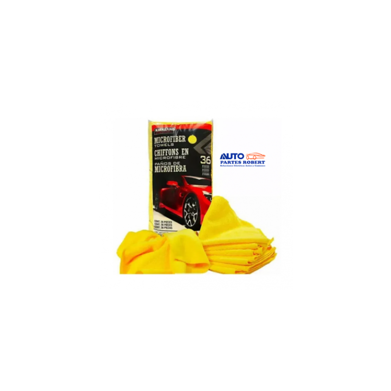 FRANELA DE MICRO FIBRA ALTA CALIDAD COLOR AMARILLO IDEAL PARA EMBELLECER SU AUTOMOVIL O MOTOCICLETA MEDIDA 40.6X40.6X16 CM OEM.