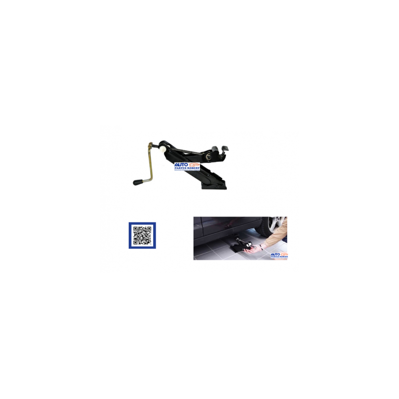 GATO PUNTO DE APOYO UNIVERSAL CAPACIDAD 1.5 TONELADAS CON MANIVELA REFORZADO PARA AUTOS Y CAMIONETAS  OEM.