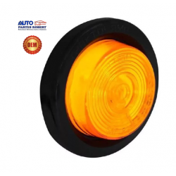 PLAFON 2 PULGADAS AHULADO PARA EMBUTIR DE FOCO INTERCAMBIABLE COLOR AMBAR OEM. TRACTOLAMP