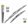 PLUMAS HELLA 14 -21  METALICAS JUEGO 2 PIEZAS NISSAN MARCHA VERSA 2010-2018  OEM.