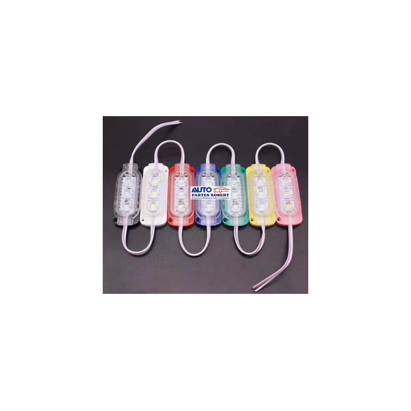 TIRA LED TIPO CHIP 3 LED COLOR BLANCO EXCELENTE ILUMINACION  OEM.