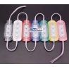 TIRA LED TIPO CHIP 3 LED COLOR BLANCO EXCELENTE ILUMINACION  OEM.