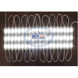 TIRA LED TIPO CHIP 3 LED COLOR BLANCO EXCELENTE ILUMINACION  OEM.