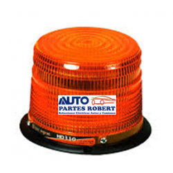 TORRETA AMBAR MEDIANA PREVENTIVA 3 WATS 12-24 VOLTS ESTROBO USO RUDO MAQUINARIA PESADA   OEM.