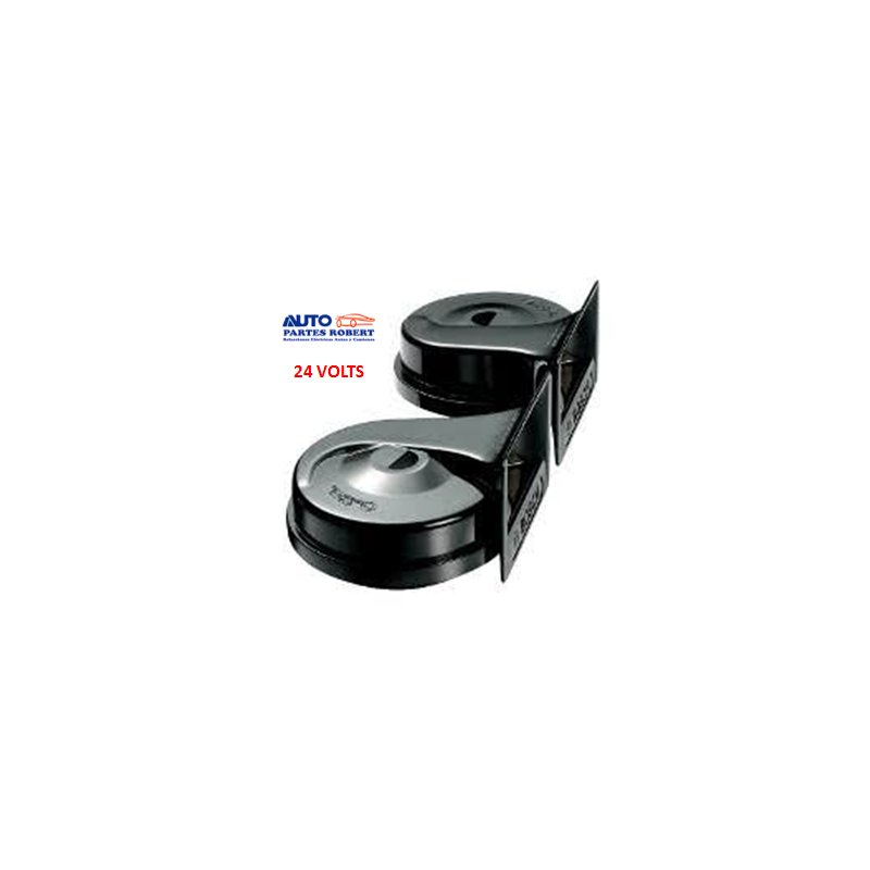 BOCINAS CLAXON CARACOL IMPORTACION 60B 510HZ 410HZ  24 VOLTS  EQUIPO PESADO